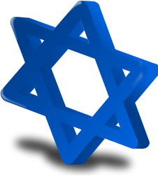 Jewish Star of David Clip Art