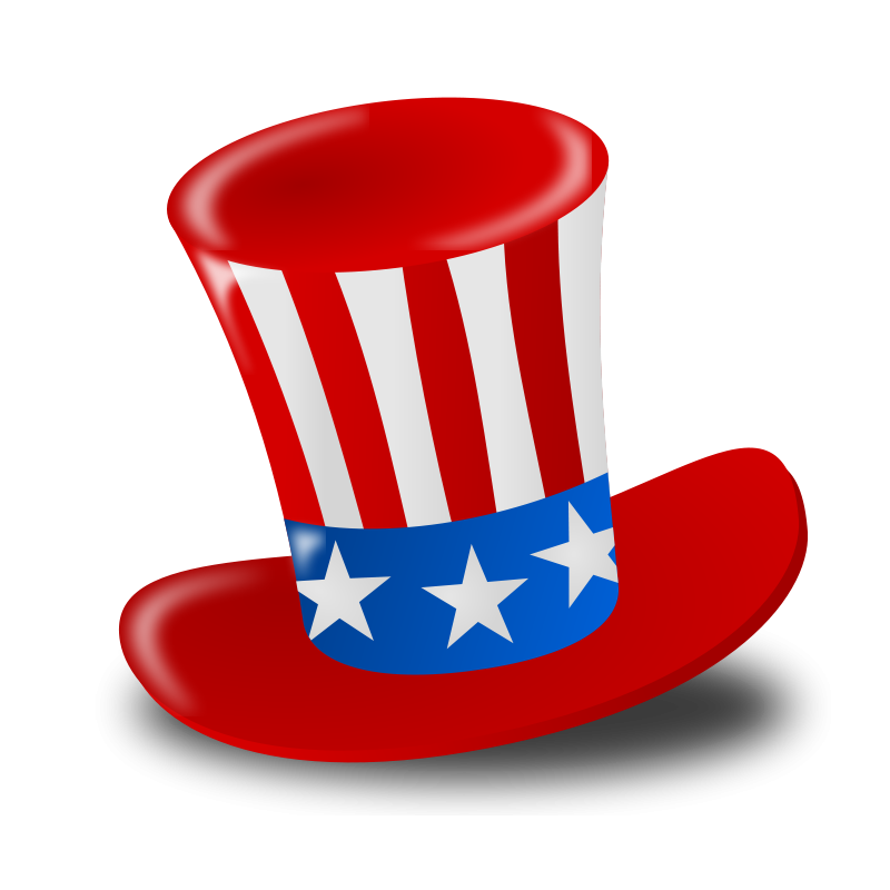 July 4th Hat Clip Art