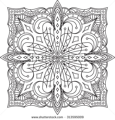Lace Design Patterns Drawings