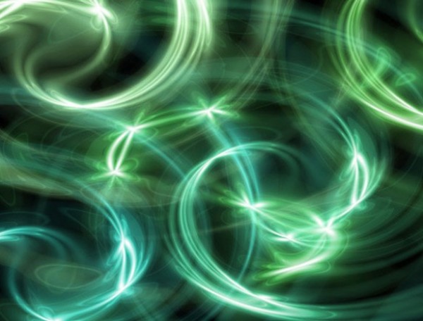 Light Green Background Swirls Free