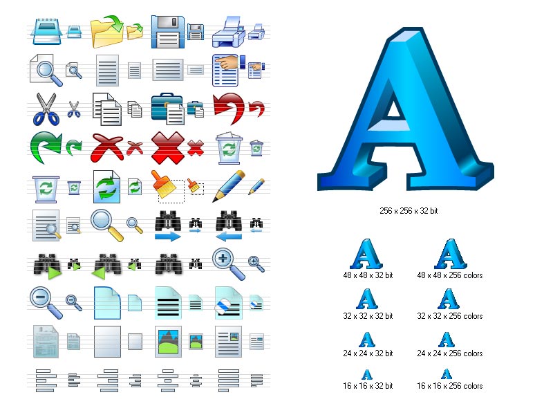 Microsoft Word Icon Library