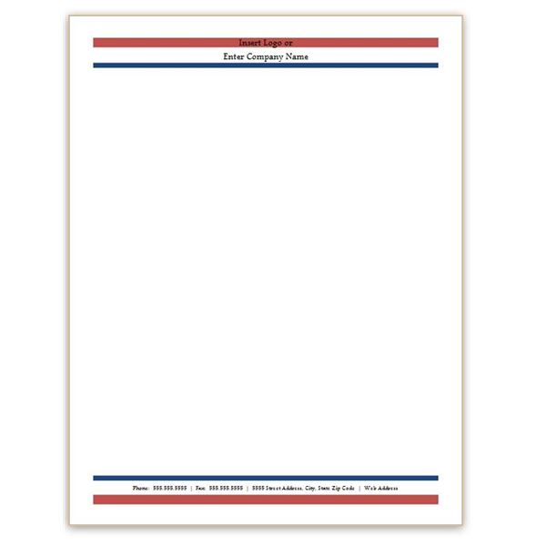 Microsoft Word Letterhead Templates Free Download