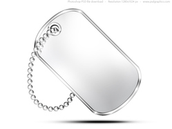 Military Dog Tag Template Free