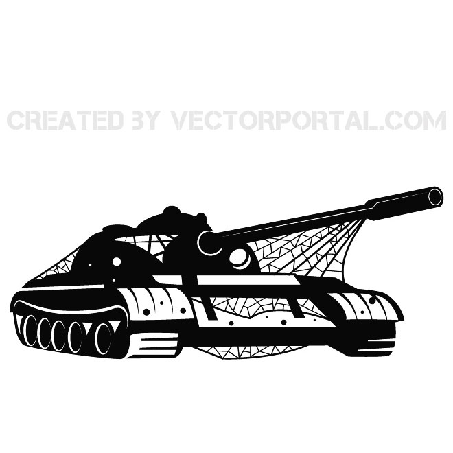 Military Vehicle Vector Clip Art