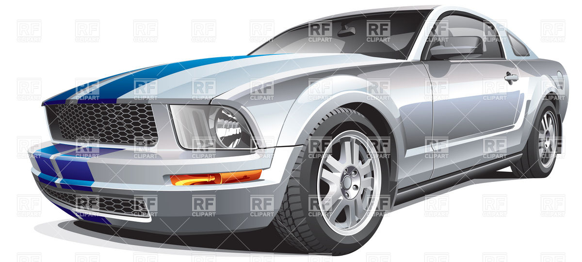 Modern Sport Car Clip Art Free