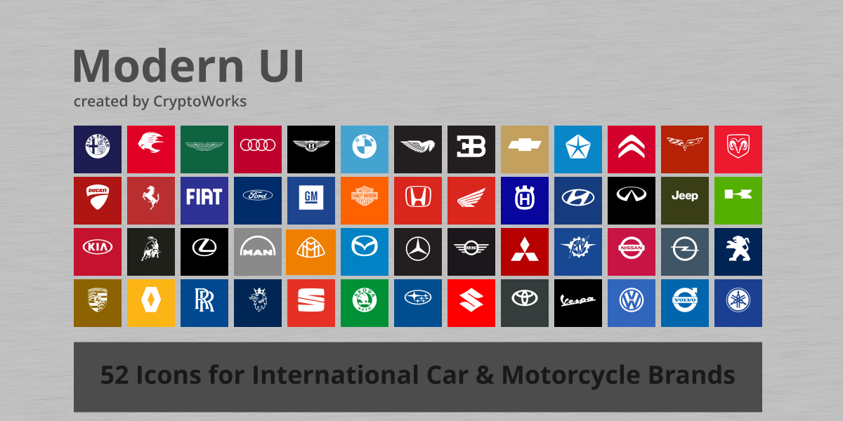 Modern UI Icons