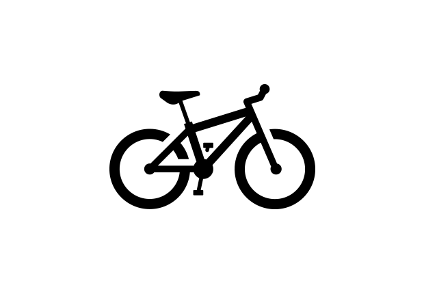 Mountain Bike Icon Clip Art Free