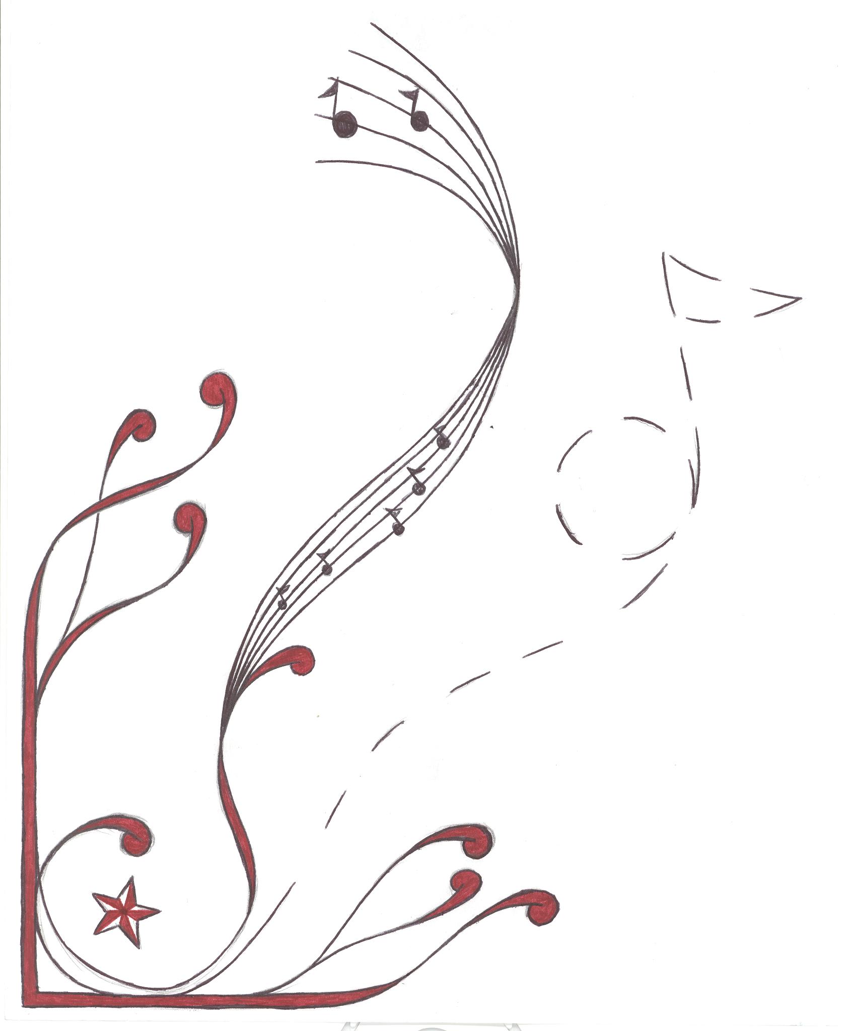 Music Notes Embroidery Designs