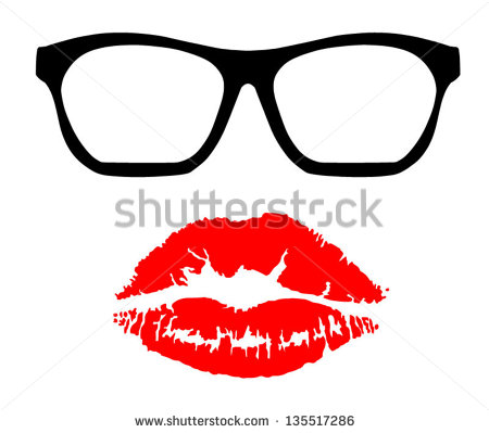 Nerd Geek Glasses Vector