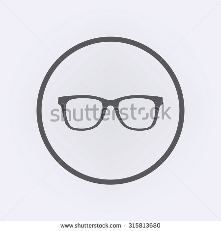 Nerd Glasses Vector
