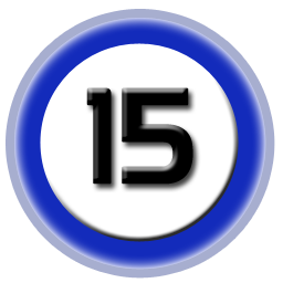 Number 15 Icons