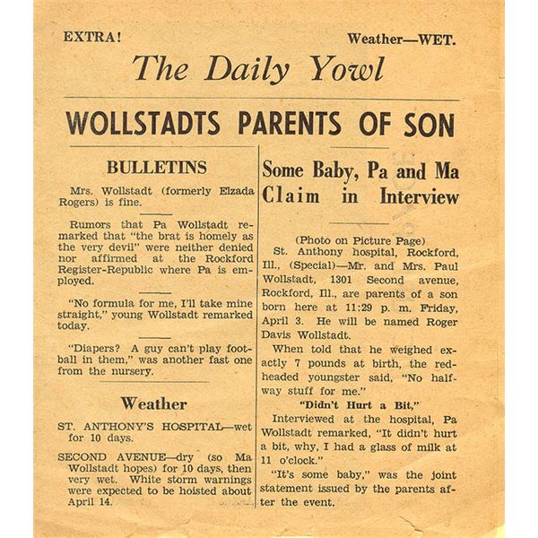 Old-Fashioned Newspaper Template Old-Fashioned Newspaper Template