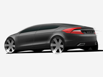 Photoshop Car Rendering