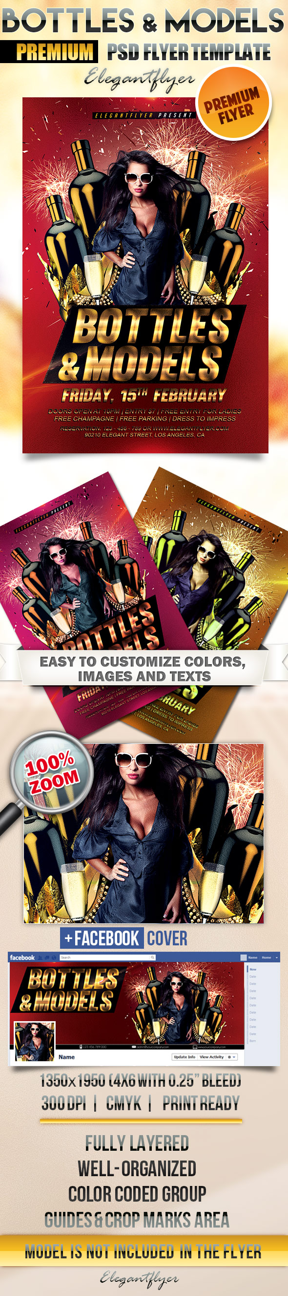 Picture of Models and Bottles Flyers Picture of Models and Bottles Flyers