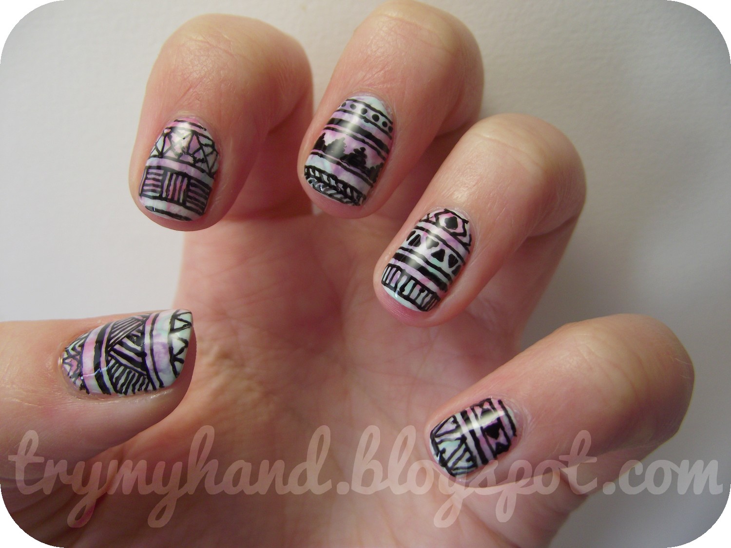 Pointy Nail Art Design Pointy Nail Art Design