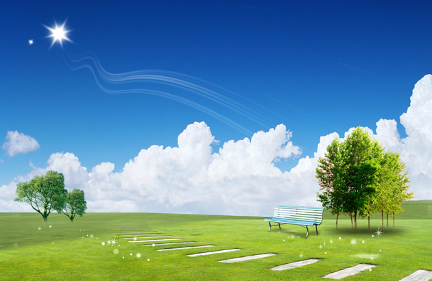 PSD Nature Background