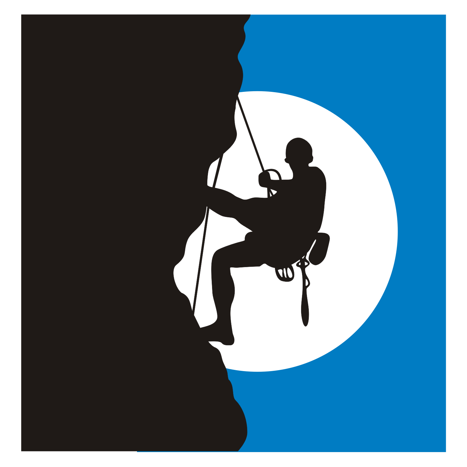 Rock Climbing Vector