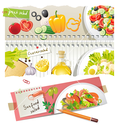 Salad Recipe Template Salad Recipe Template