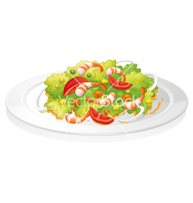 Salad Vector Art