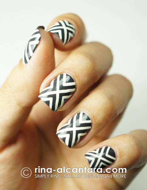 Simple Line Nail Designs