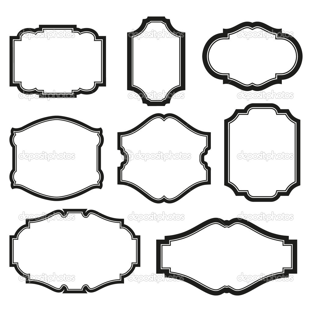Simple Vector Borders and Frames