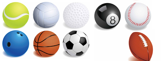 Sport Balls Vector Free