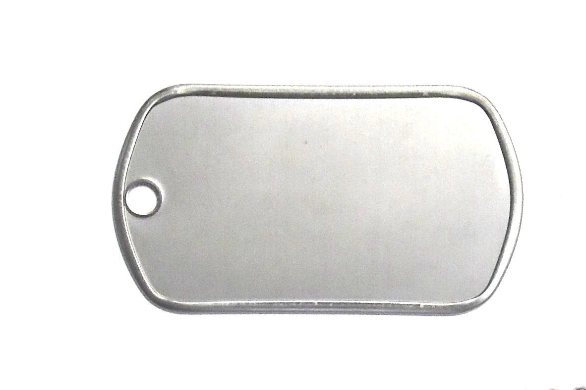 Stainless Steel Military Dog Tags