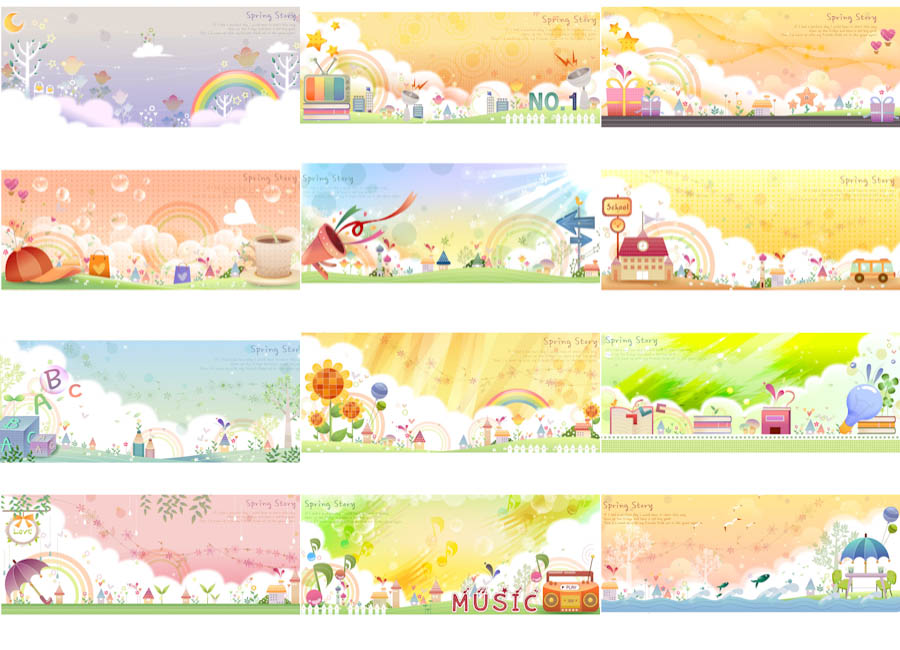 Summer Banner Clip Art Free