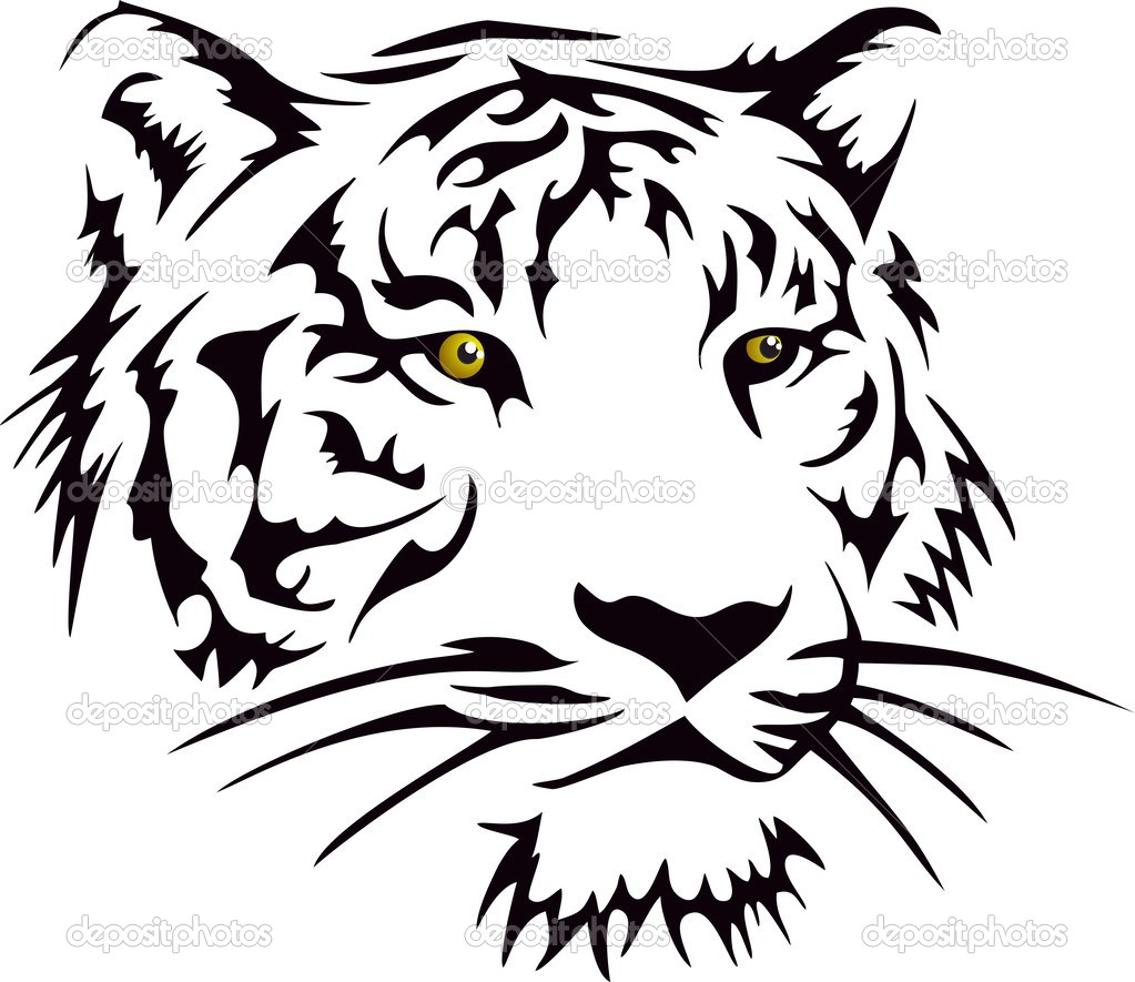 tiger tattoo clip art - photo #11