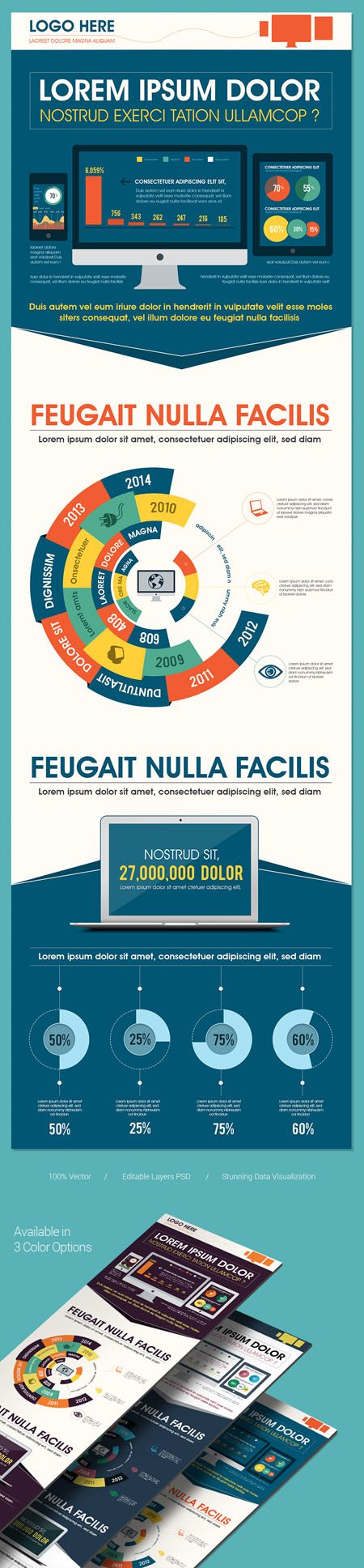 Technology Infographic Template Free