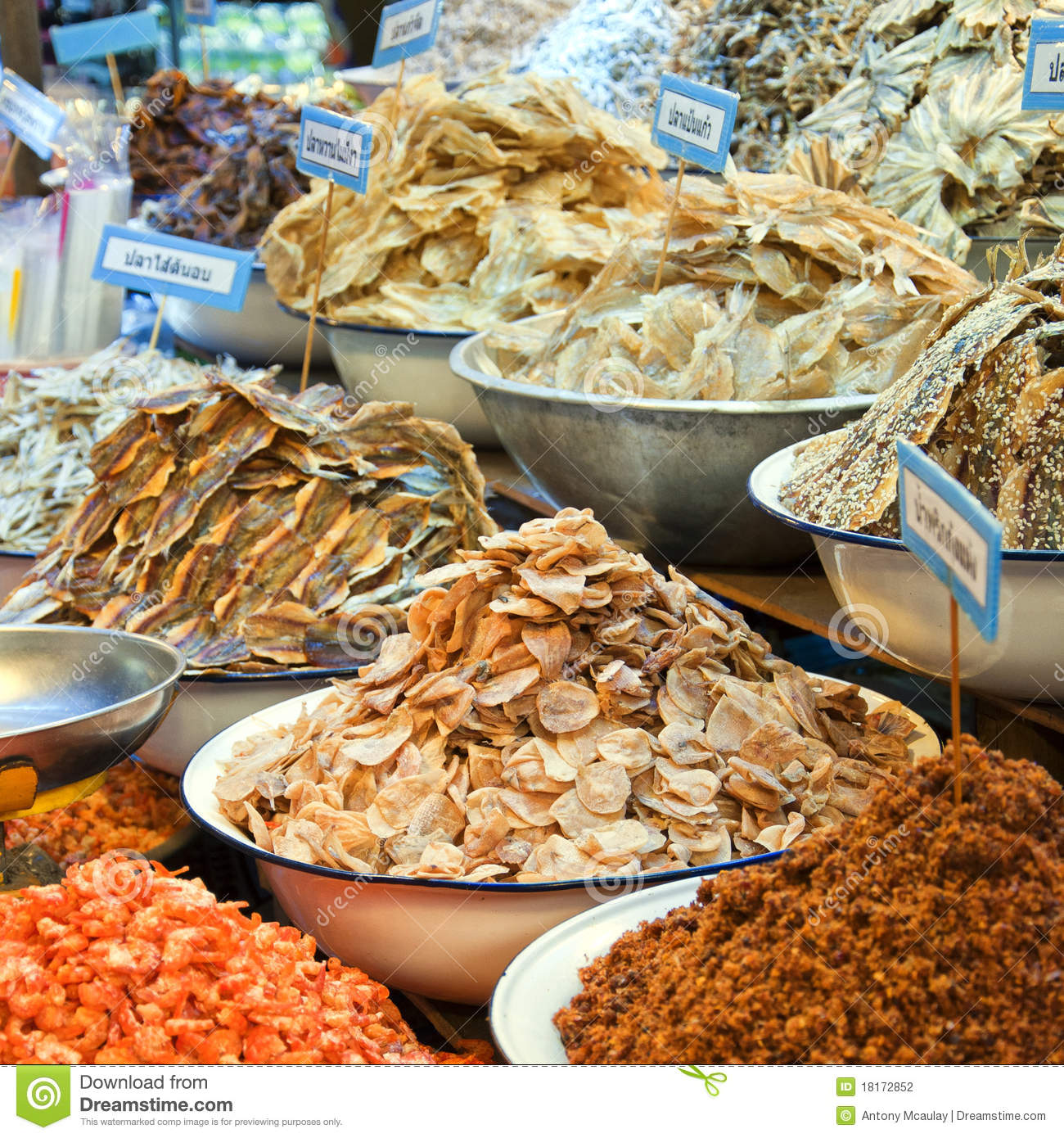 Thailand Seafood Market