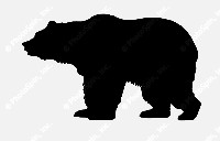 Bear Silhouette Clip Art