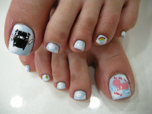 Toe Nail Art Design