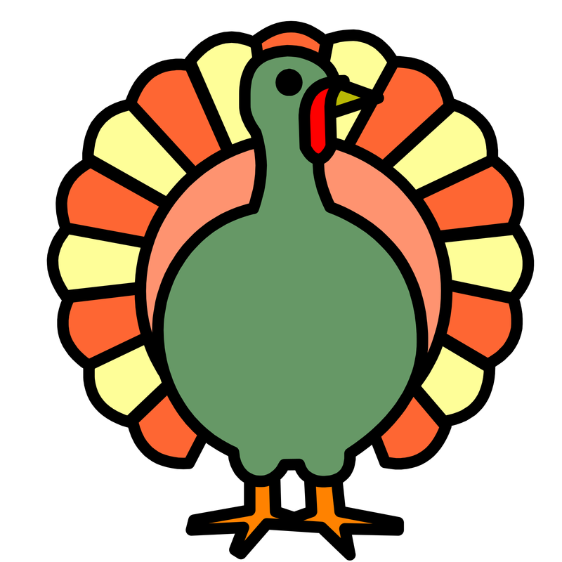 Turkey Thanksgiving Symbol