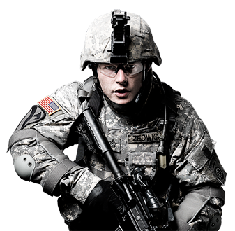 U.S. Army Soldier Transparent