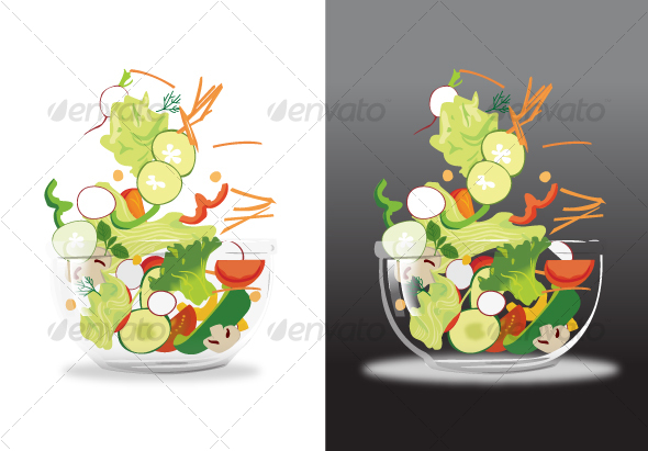 Vector Graphics Salad Vector Graphics Salad