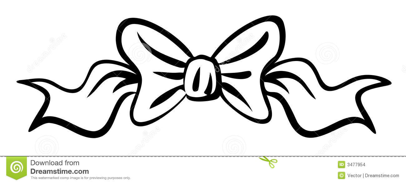 Vector Ribbon Bow