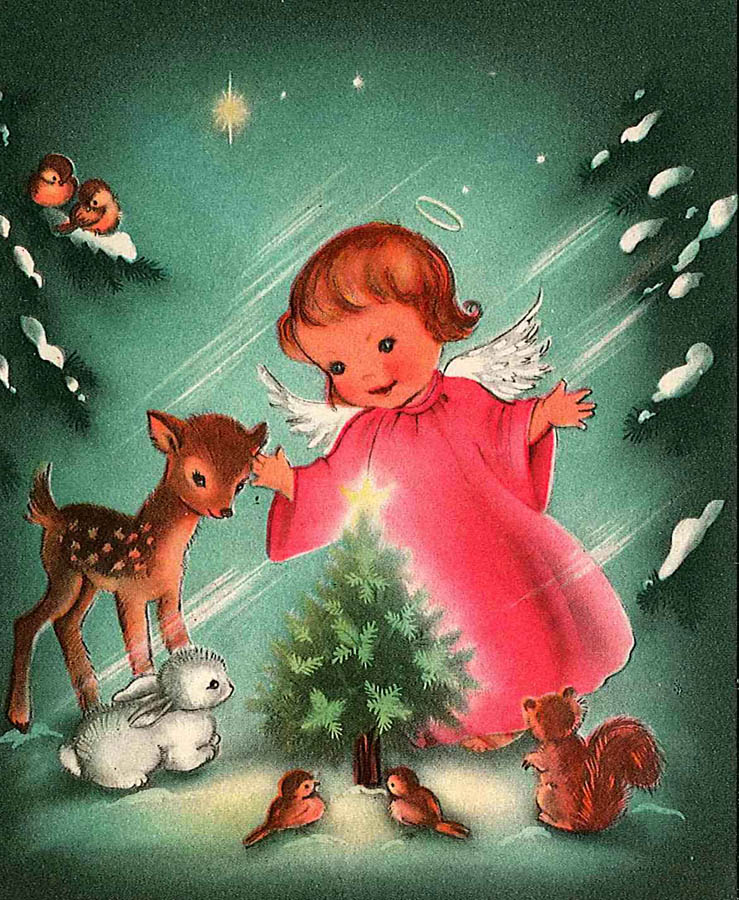 Vintage Christmas Card