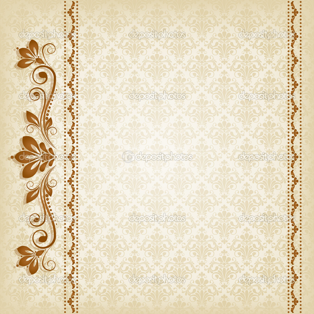 Vintage Floral Flowers Pattern