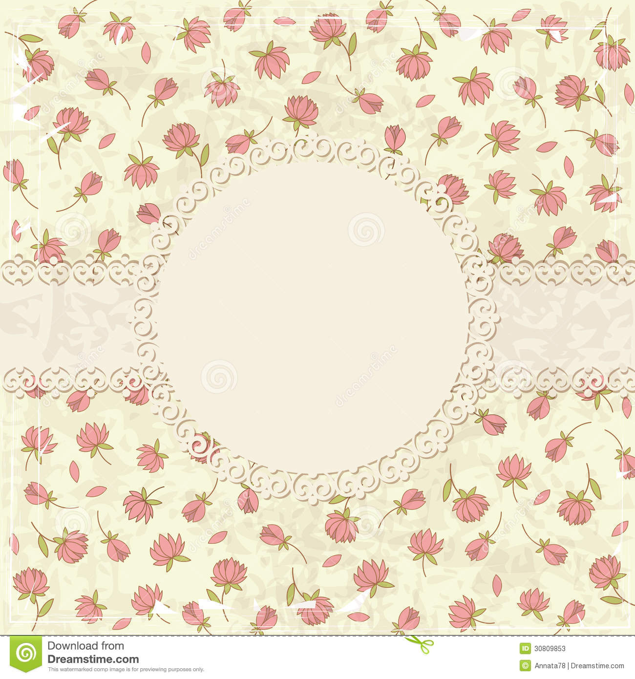 Vintage Floral Vector