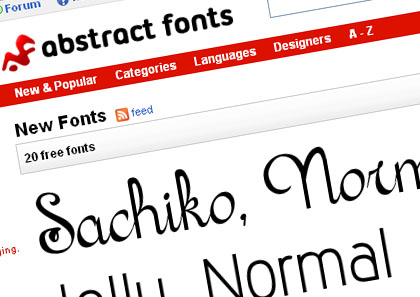 Web Fonts Free Download