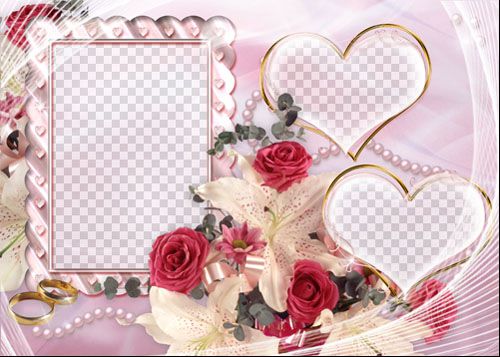 Wedding Frame Photoshop Free Download