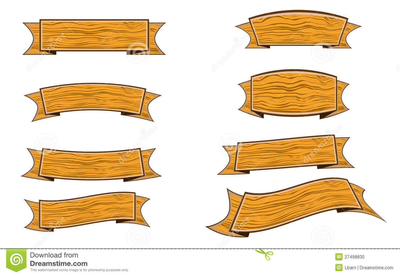 Wood Banner