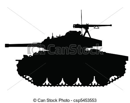 WW2 Tank Clip Art