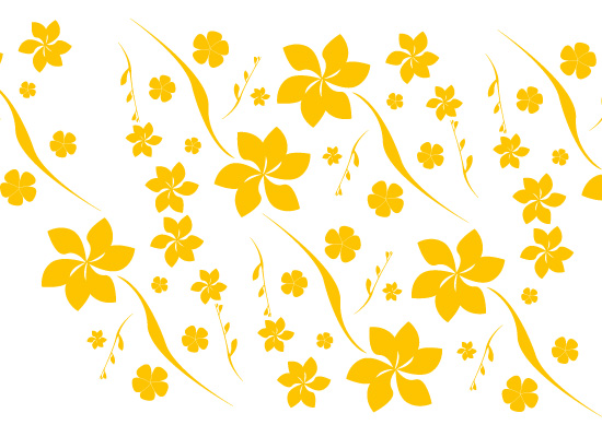 Yellow Floral Pattern