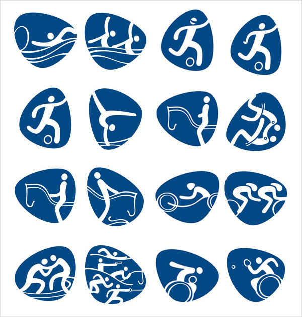 2016 Olympics Sports Icons