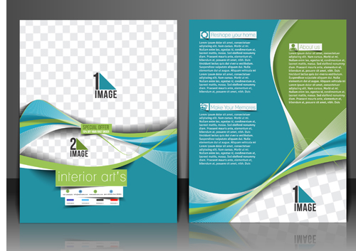 Abstract Graphic Flyer Vector
