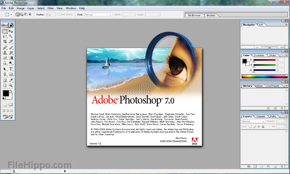 Adobe Photoshop 7.0 Adobe Photoshop 7.0