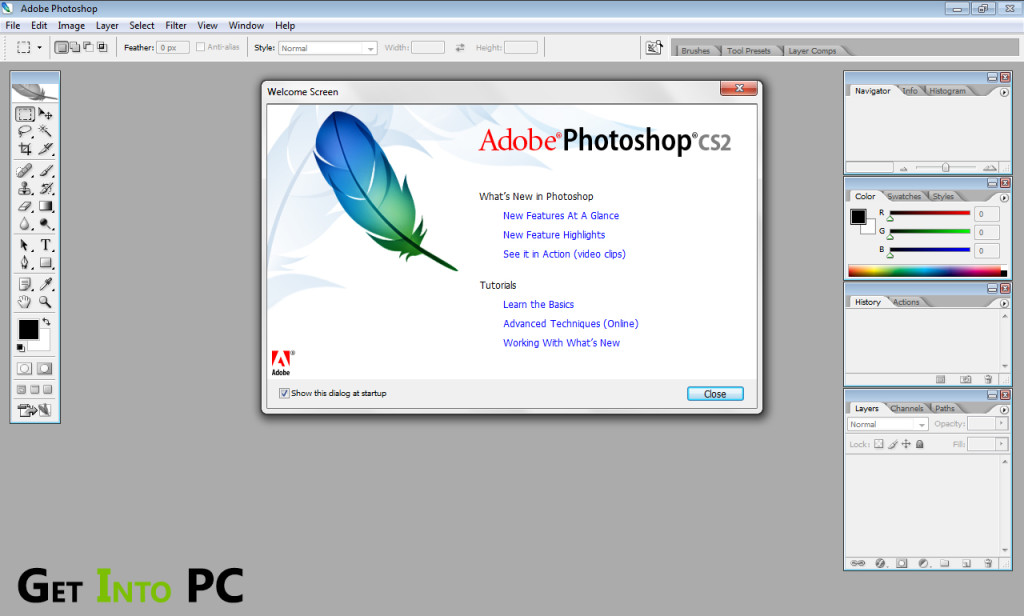 Adobe Photoshop CS2 Free Download