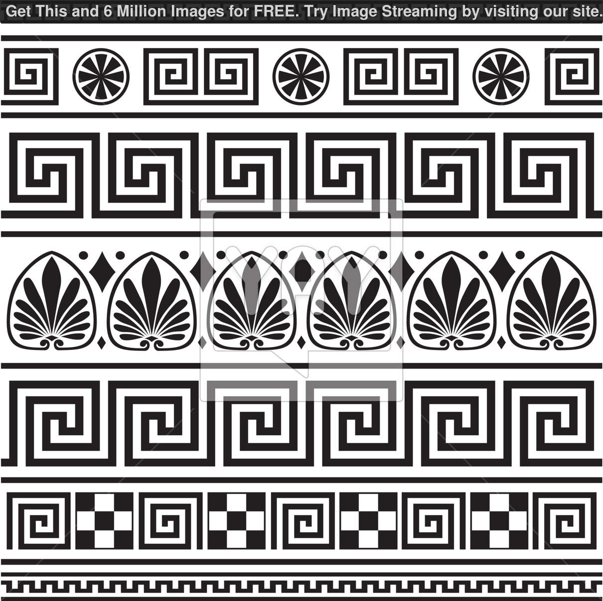 Ancient Greek Border Patterns